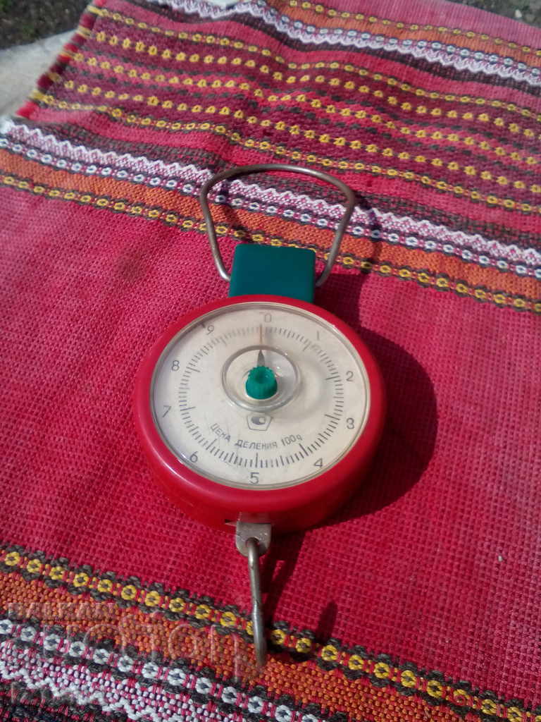 Old household scale, scale