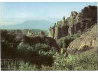 Old card - Belogradchik rocks, view