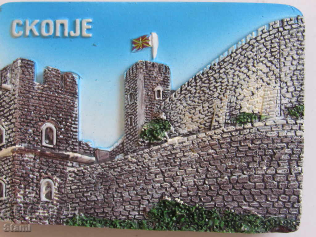 Authentic 3D Magnet from Macedonia, series-5 - 5 Authentic 3D Magnet from Macedonia, series-5 - 5