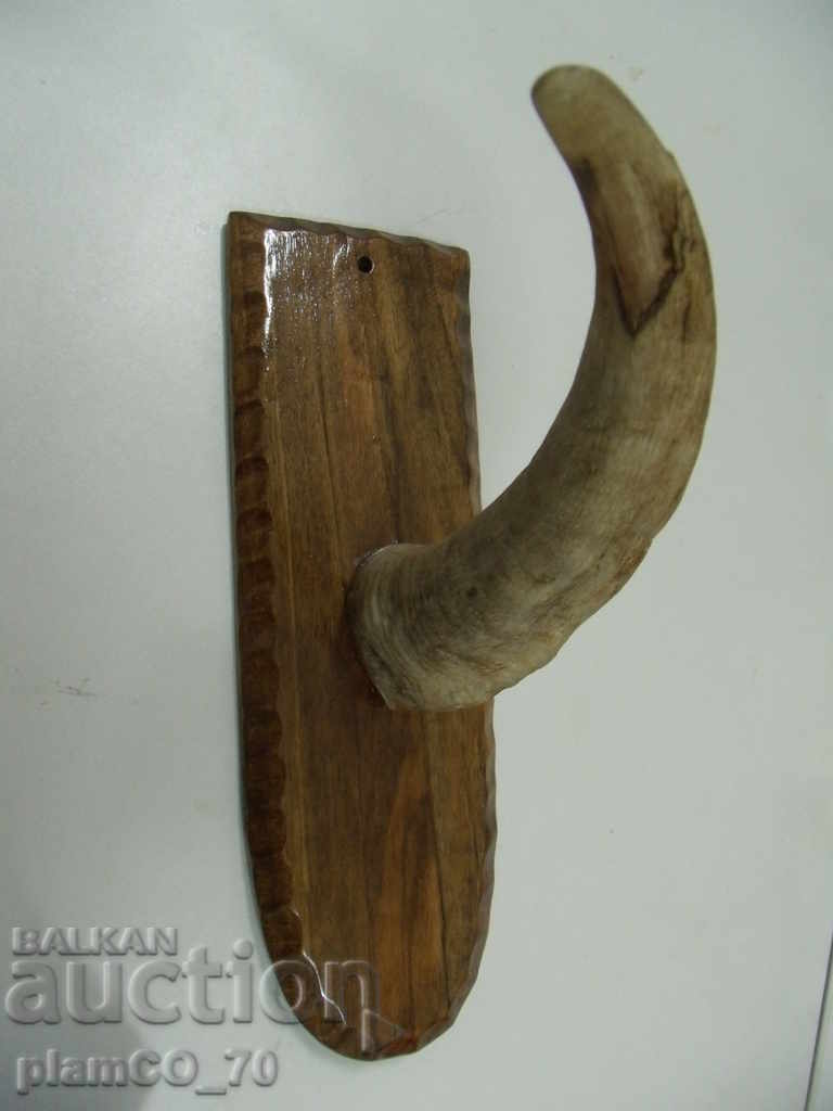 Παράδοση Όχι * 1960 παλιό τοίχο διακόσμηση τοίχου - κέρατο Παράδοση Όχι * 1960 παλιό τοίχο διακόσμηση τοίχου - κέρατο