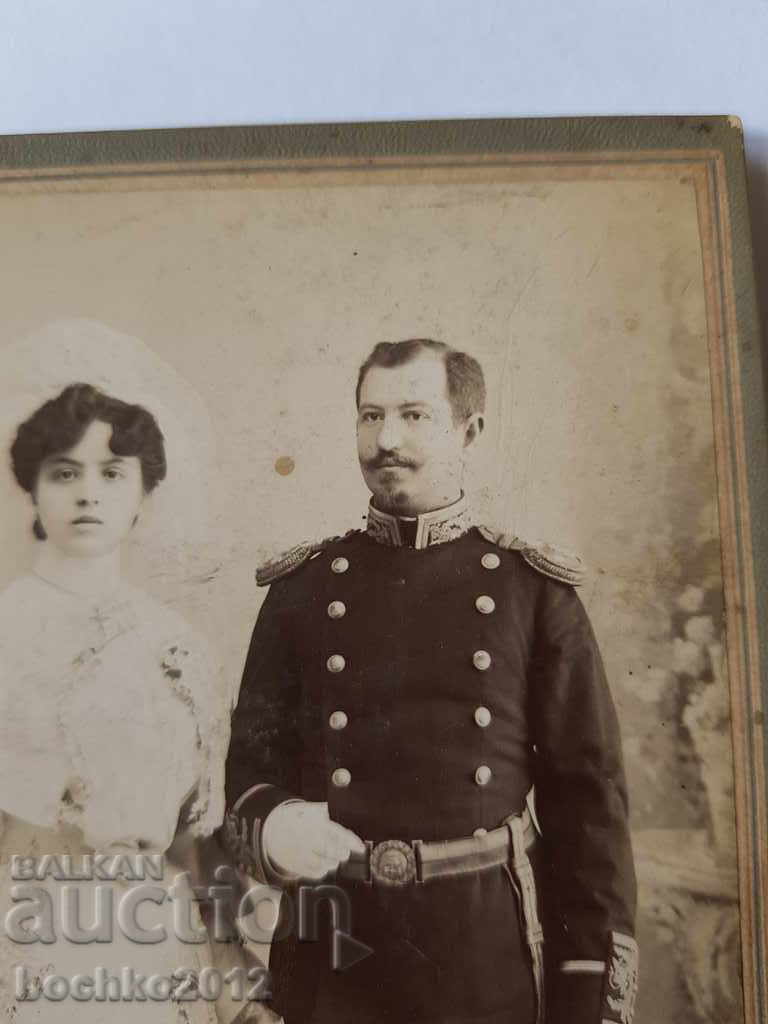 Delivery of Rare Bulgarian princely photo of a naval officer-HADZHOLIAN-VARNA Delivery of Rare Bulgarian princely photo of a naval officer-HADZHOLIAN-VARNA