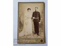 Rare Bulgarian princely photo of a naval officer-HADZHOLIAN-VARNA