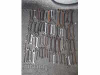 Lot of 71 pcs. wrenches