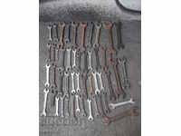 Lot of 48 pcs. wrenches