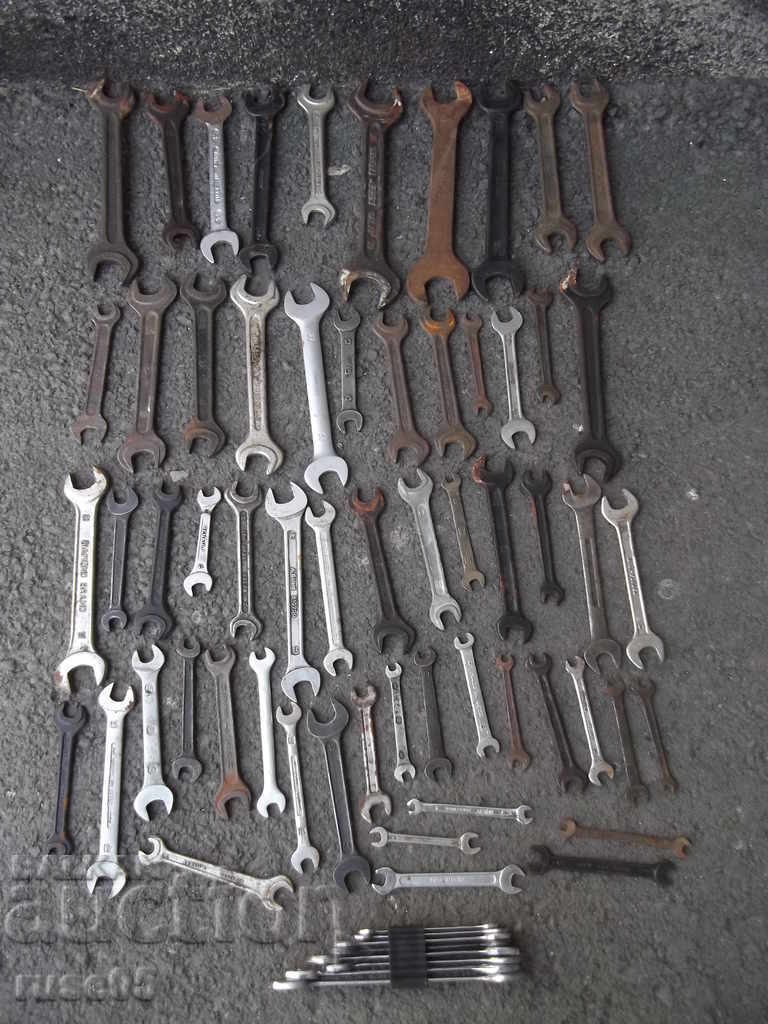 Lot of 67 pcs. wrenches