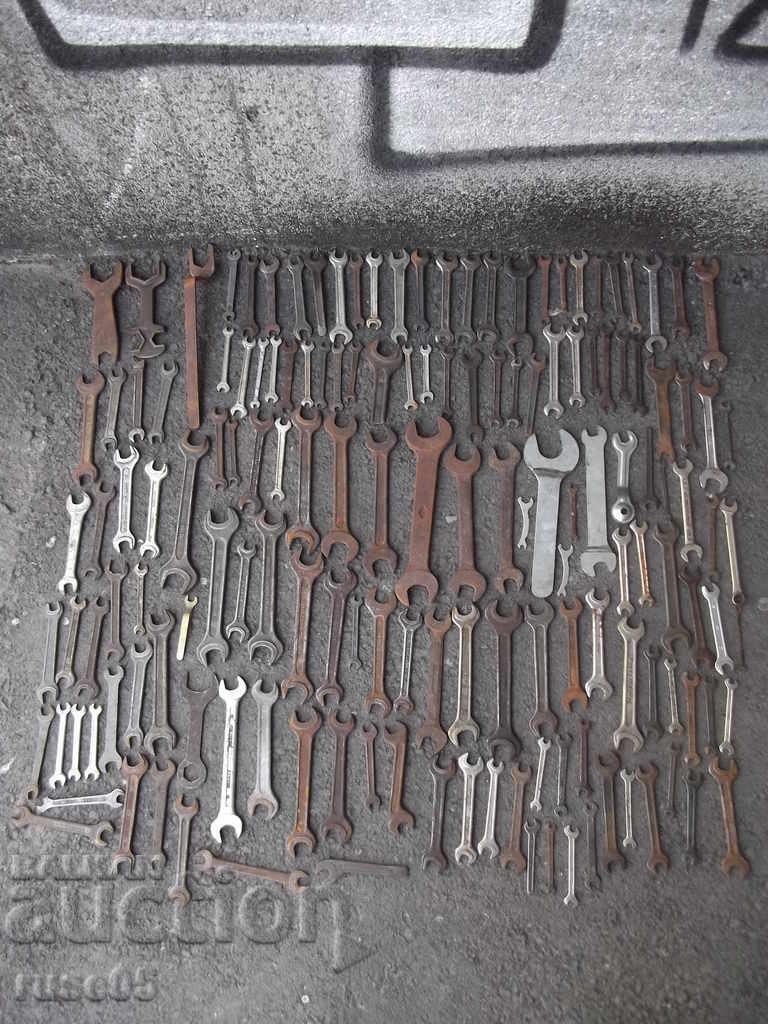 Lot of 153 pcs. wrenches