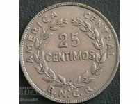 25 центимо 1948, Коста Рика