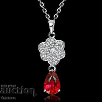 Delivery of Neodymium necklace with zirconium and titanium finish Delivery of Neodymium necklace with zirconium and titanium finish