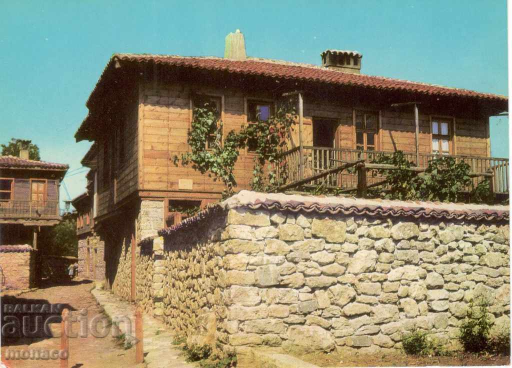 Παλιά κάρτα - Nessebar, Παλιό σπίτι