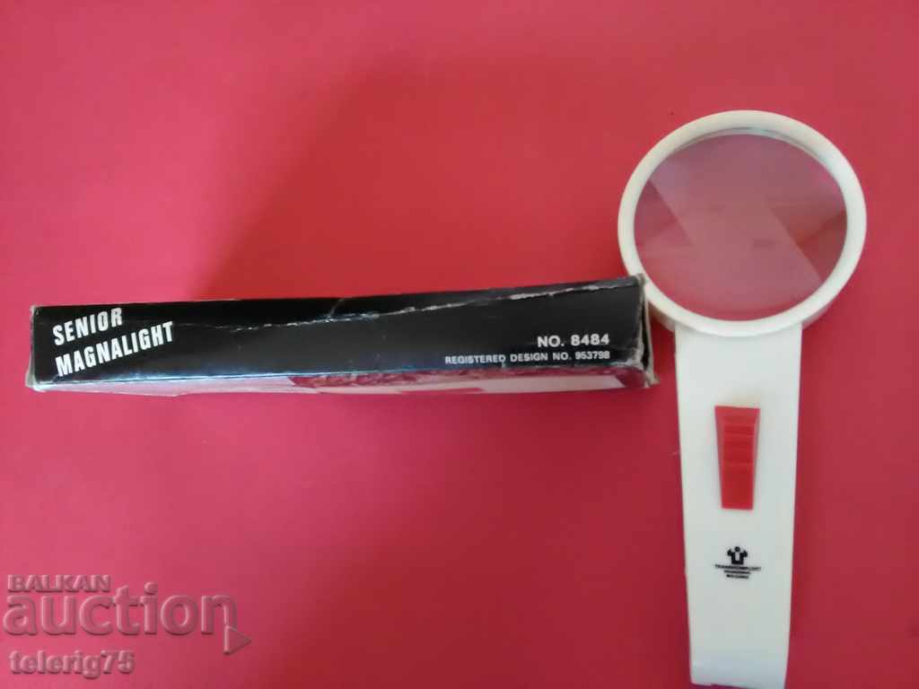 Old Magnifier with Bulb 'Eagle Brand'-82mm with price 25.00 BGN | € 12.78 Old Magnifier with Bulb 'Eagle Brand'-82mm with price 25.00 BGN | € 12.78