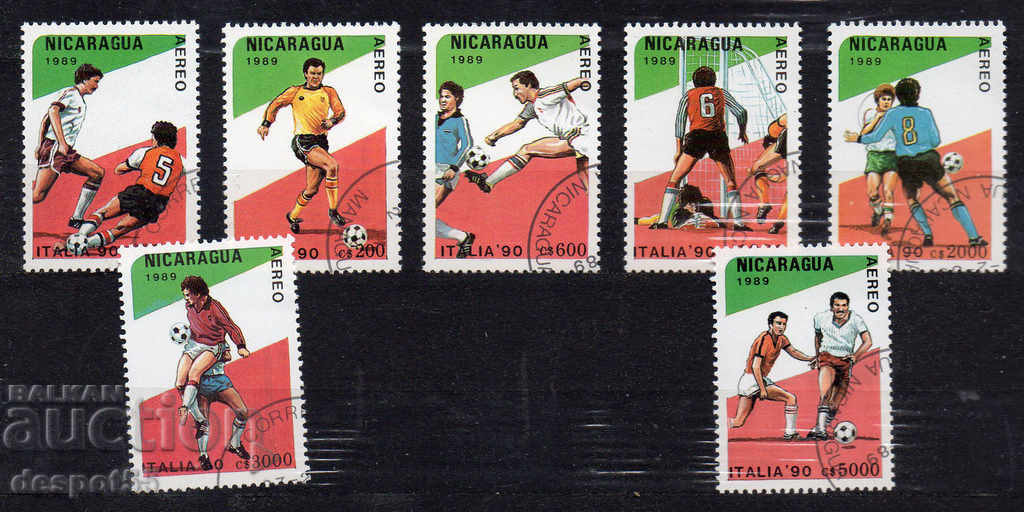 1989. Nicaragua. Cupa Mondială, Italia.