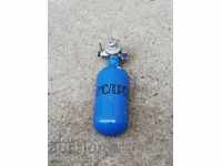 An old little oxygen bottle