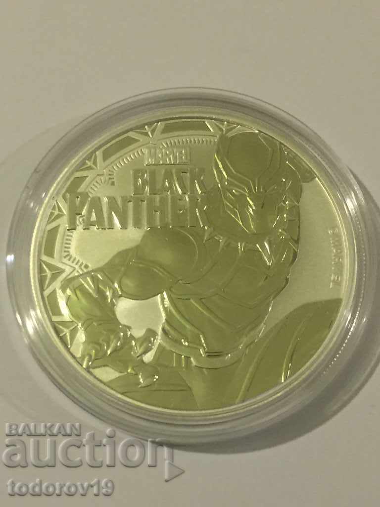 Auction 1 oz Silver Marvel - BLACK PANTHER - 2018 Auction 1 oz Silver Marvel - BLACK PANTHER - 2018