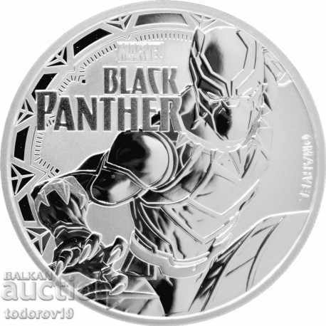 1 oz Silver Marvel - PANTA NEGRU - 2018