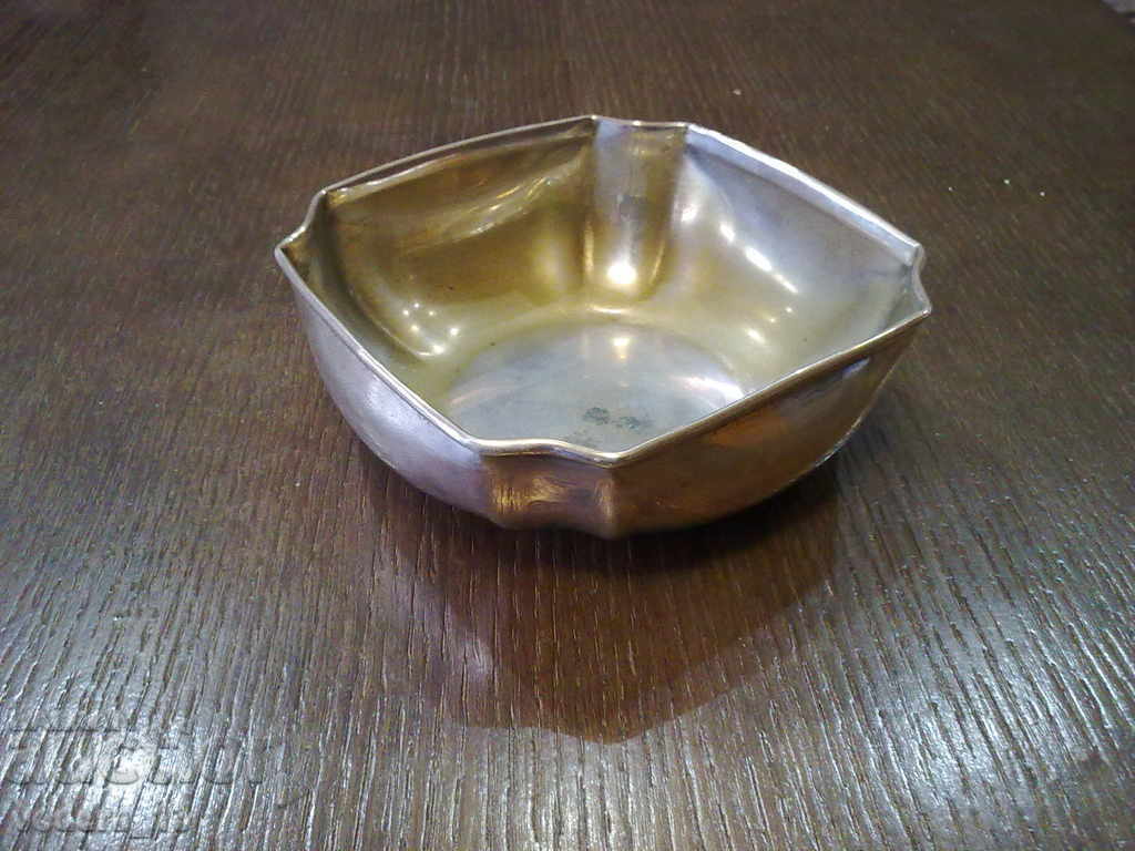 old silver bowl