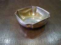 old silver bowl