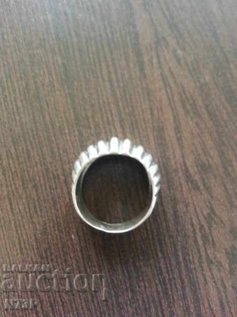 SILVER RING. JEWEL. - 5