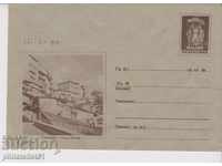 Mail envelope with 20th century 1958 TARNOVO in 55 I 1875