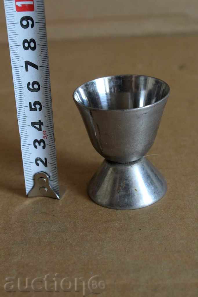 OLD METAL EGG CUP ZARF