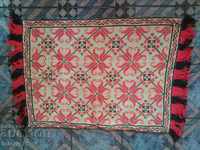 Old Bulgarian Hand Made Fabric Pano / Gobelin / Rug
