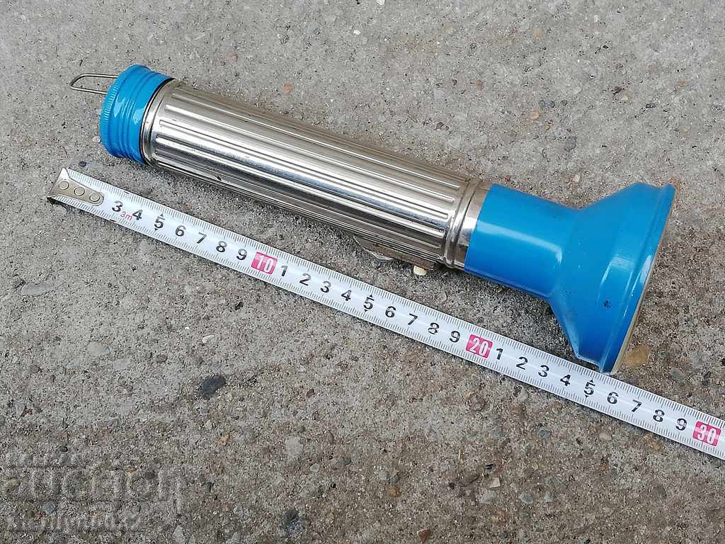 Auction German flashlight flashlight flashlight from the time of the GDR Auction German flashlight flashlight flashlight from the time of the GDR