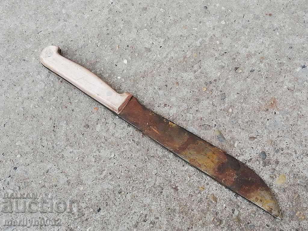 Old butcher knife, karakulak, shank - 7 Old butcher knife, karakulak, shank - 7