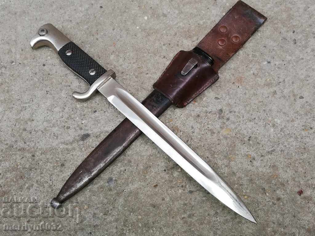 Pușcă cu baionetă germană Cuțit cu baionetă Mauser Kania Lopus WW1 WW2 Pușcă cu baionetă germană Cuțit cu baionetă Mauser Kania Lopus WW1 WW2