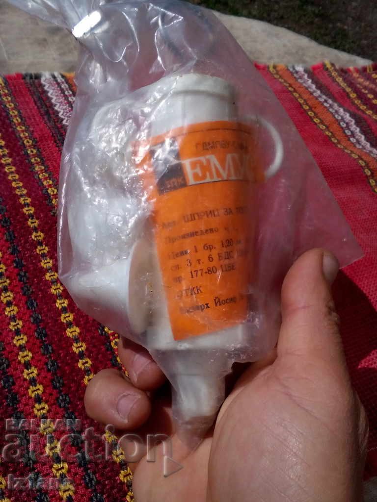 An old pastry syringe - 5