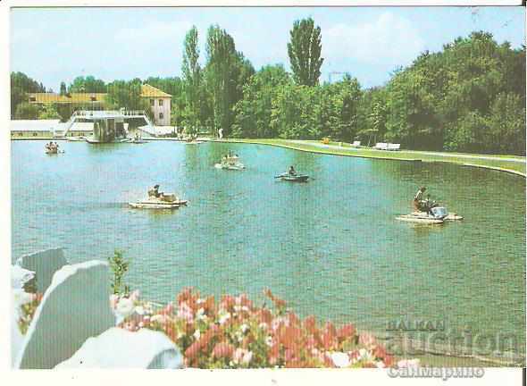 Картичка  България  Сандански Езерото в парка 5*