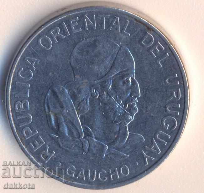 Уругвай 100 нуево песос 1989 година Гаучо