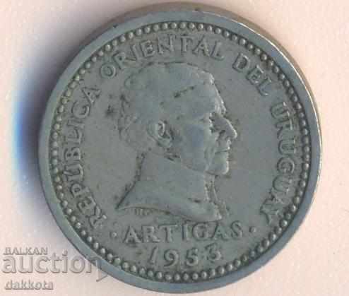 Ουρουγουάη 2 σεντς 1953 έτος με τιμή 2.50 BGN | € 1.28 Ουρουγουάη 2 σεντς 1953 έτος με τιμή 2.50 BGN | € 1.28