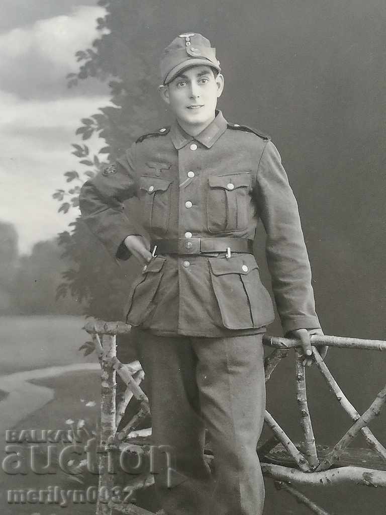 Picture of German soldier WW2 Vermouth Third Reich ORIGINAL