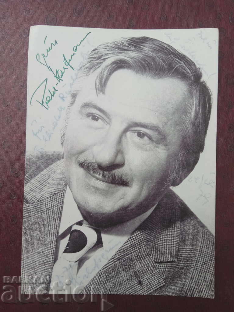 Kurt Patsch-Kaufman Autograph
