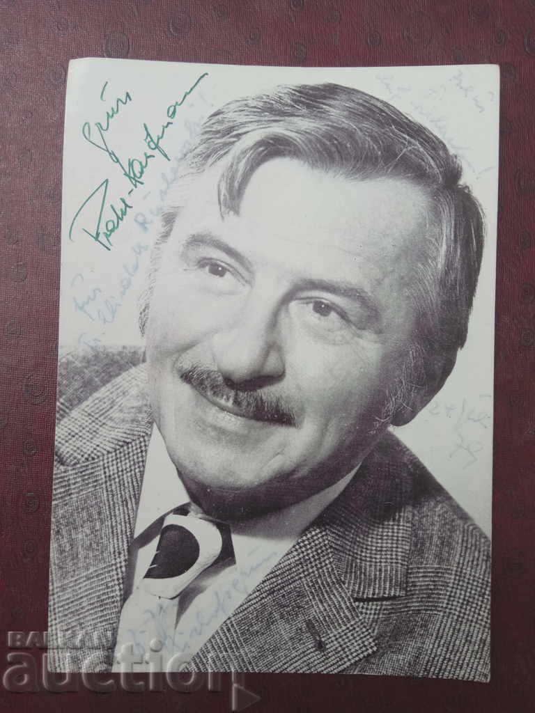 Kurt Patsch-Kaufman autograph Kurt Patsch-Kaufman autograph