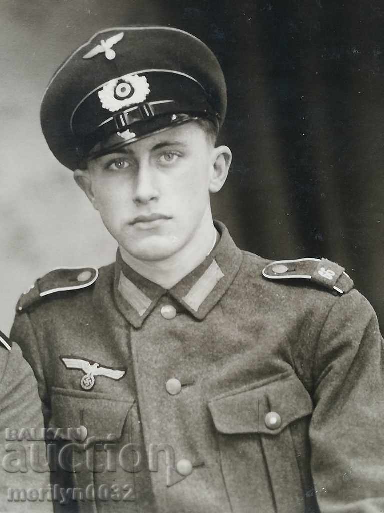 Снимка на немски войници WW2 Вермахт Трети райх ОРИГИНАЛ - 5 Снимка на немски войници WW2 Вермахт Трети райх ОРИГИНАЛ - 5