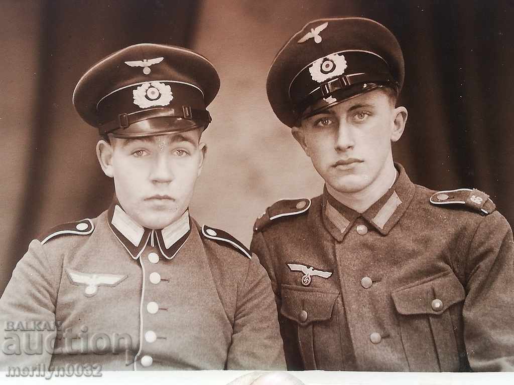 Снимка на немски войници WW2 Вермахт Трети райх ОРИГИНАЛ - 7 Снимка на немски войници WW2 Вермахт Трети райх ОРИГИНАЛ - 7