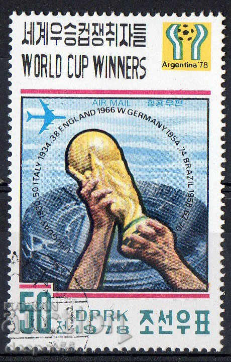 1978 Sev. Coreea. Cupa Mondială, câștigătorii 1930-78.