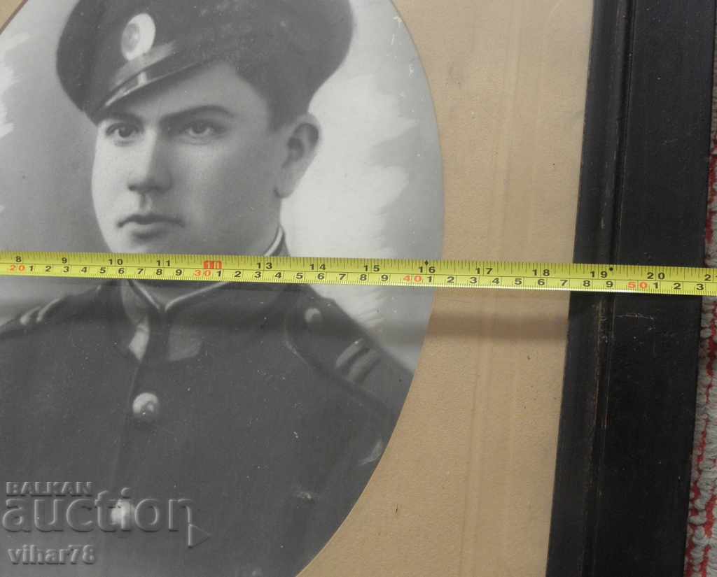 OLD WOOD FRAME - CARD WITH PHOTO - 5 OLD WOOD FRAME - CARD WITH PHOTO - 5