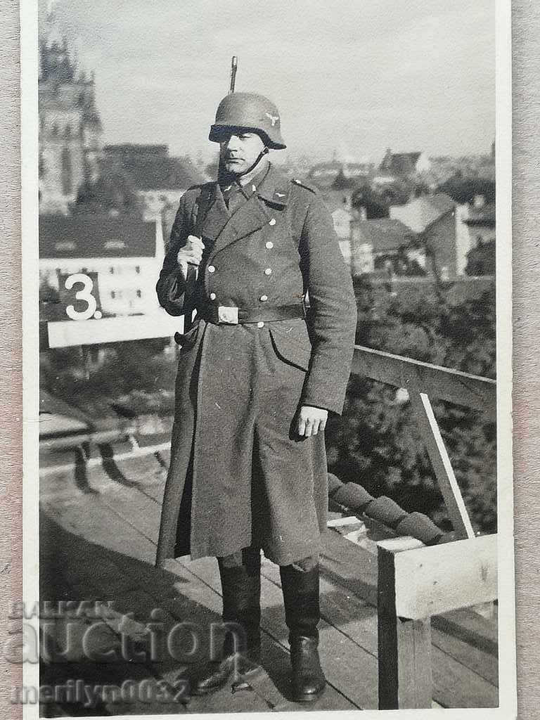 Imagine a soldatului german, WW2 Luftwaffe, al treilea Reich ORIGINAL