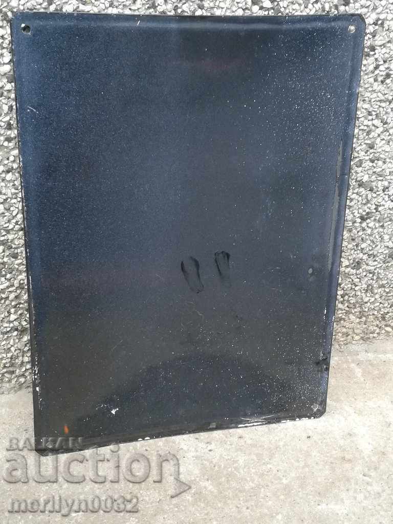 Plăcuță socială emailată, plăcuță 40/30cm - 5 Plăcuță socială emailată, plăcuță 40/30cm - 5