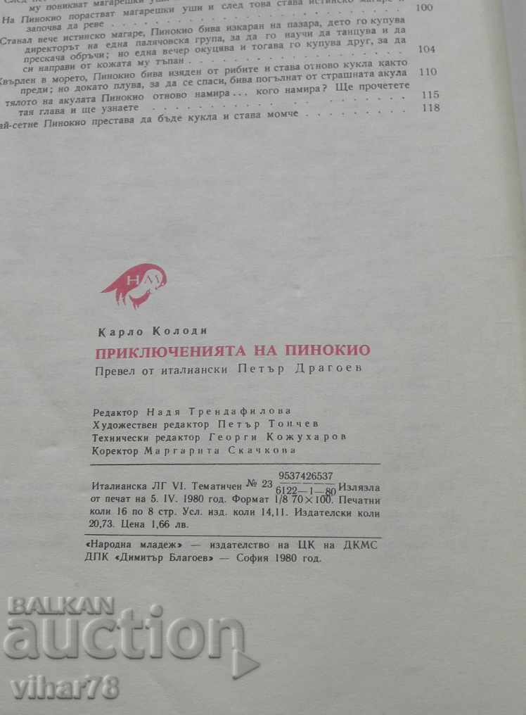 Auction THE FINDINGS OF THE PINOCIO Auction THE FINDINGS OF THE PINOCIO