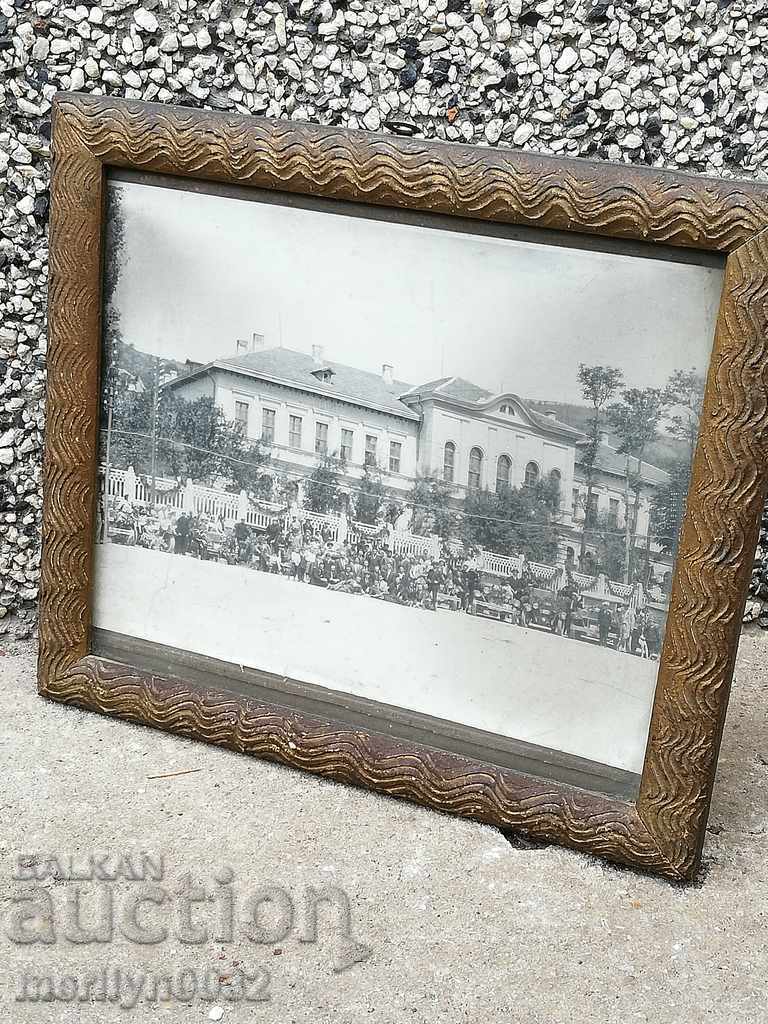 Picture frame Automotive exhibition Tarnovo 1931g photography - 6
