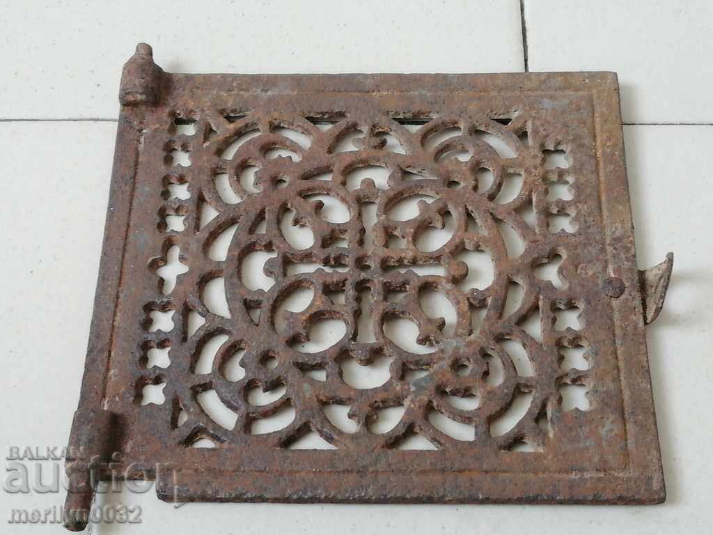 Grill a door embossed cast iron on a masonry stove fireplace jam with price 69.00 BGN | € 35.28 Grill a door embossed cast iron on a masonry stove fireplace jam with price 69.00 BGN | € 35.28