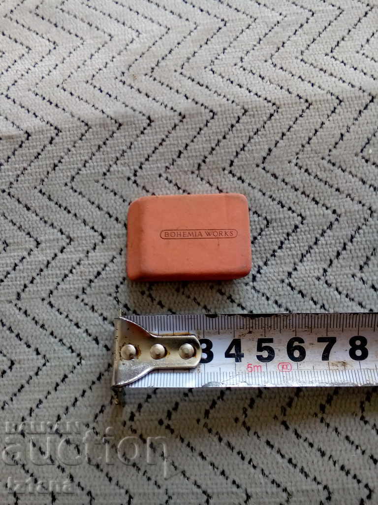 Old eraser, Bohemia works - 5