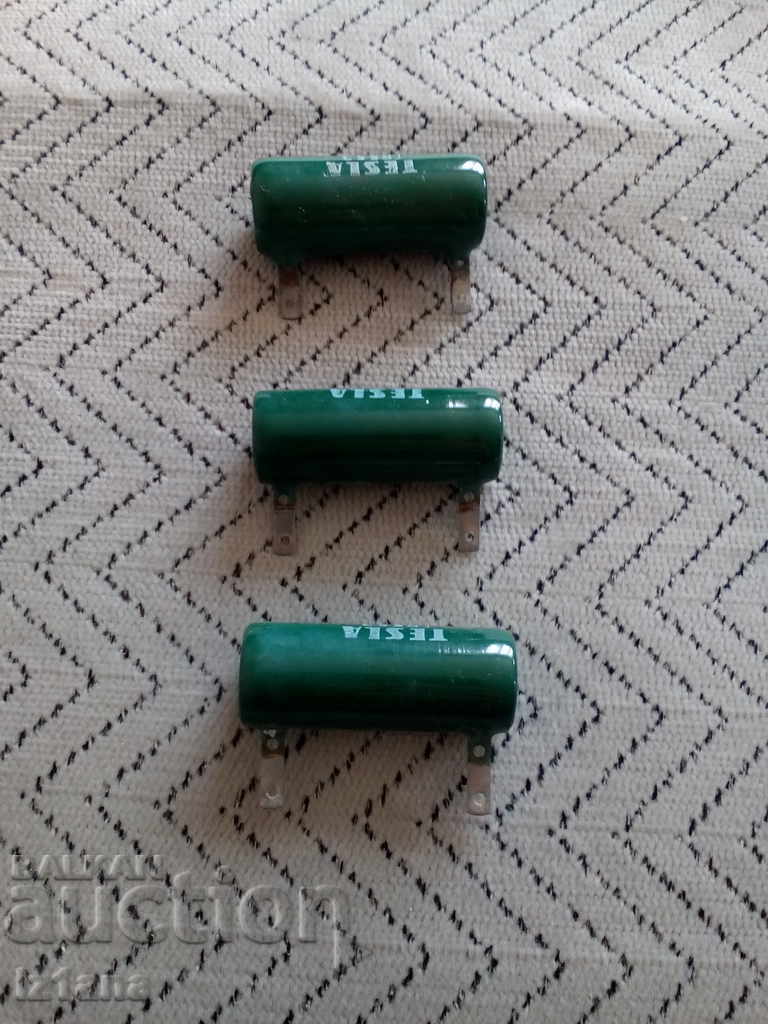Auction Old resistor, Tesla TR553 resistance Auction Old resistor, Tesla TR553 resistance