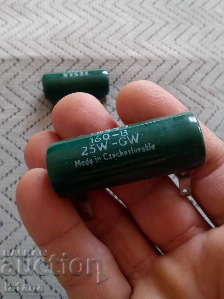 Old resistor, Tesla TR553 resistance - 6 Old resistor, Tesla TR553 resistance - 6