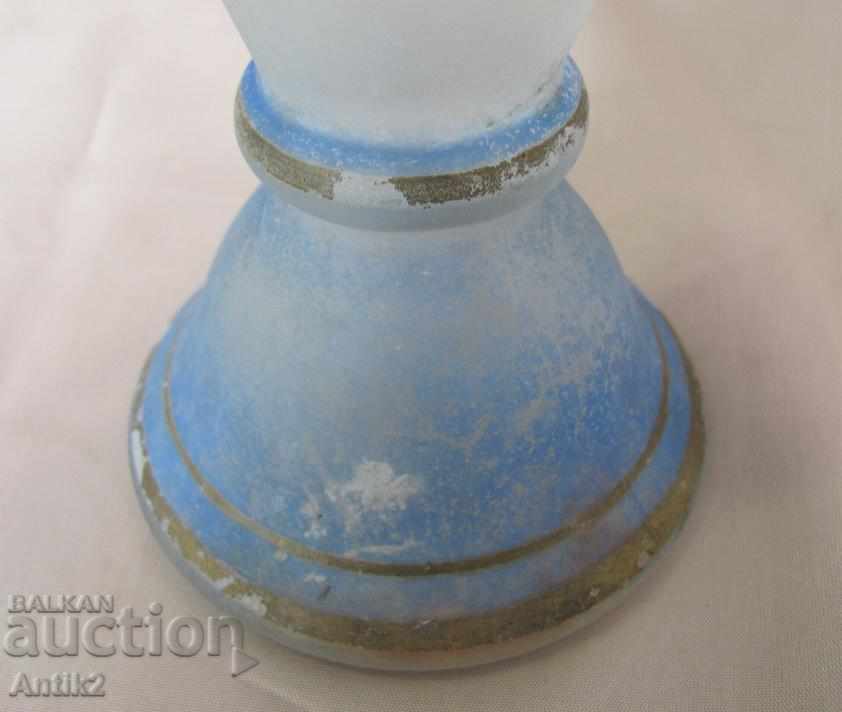 1750 year old Hand made Vase blue with gilded - 5 1750 year old Hand made Vase blue with gilded - 5