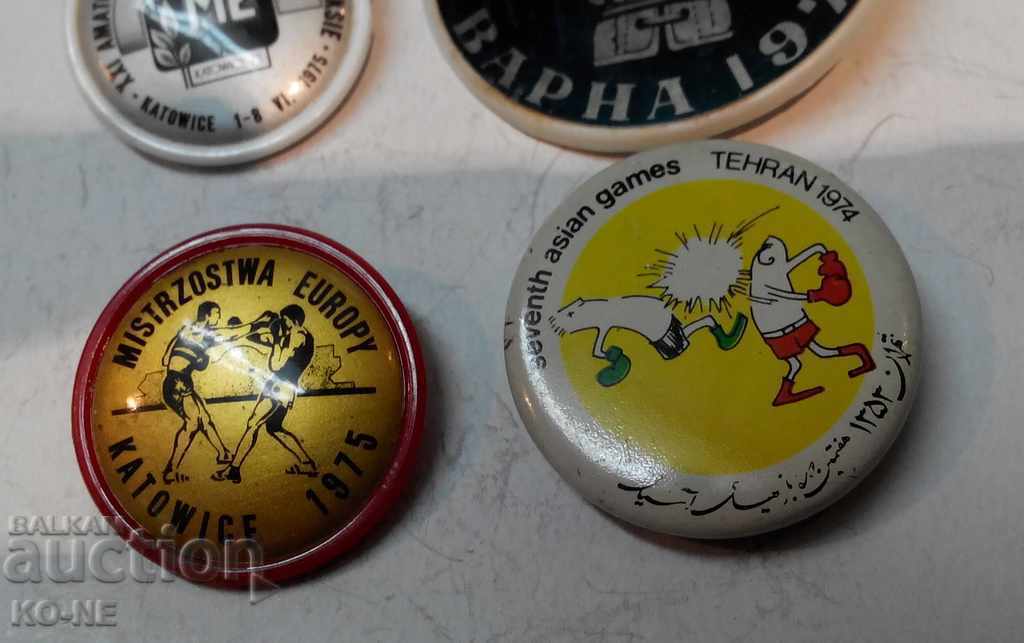 Sports badges Boxing with price 10.00 BGN | € 5.11 Sports badges Boxing with price 10.00 BGN | € 5.11