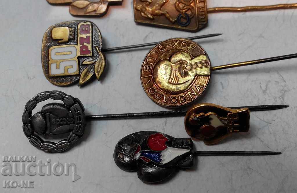 Αθλητικά εμβλήματα Πυγμαχία με τιμή 25.00 BGN | € 12.78 Αθλητικά εμβλήματα Πυγμαχία με τιμή 25.00 BGN | € 12.78