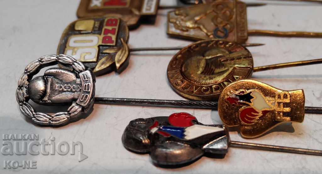 Δημοπρασία Αθλητικά εμβλήματα Πυγμαχία Δημοπρασία Αθλητικά εμβλήματα Πυγμαχία